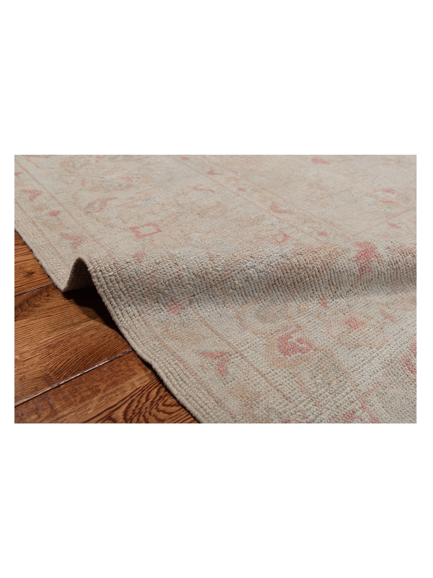 Anadol Oushak 80374 Silver 8.1x10.5 Hand Knotted Rug