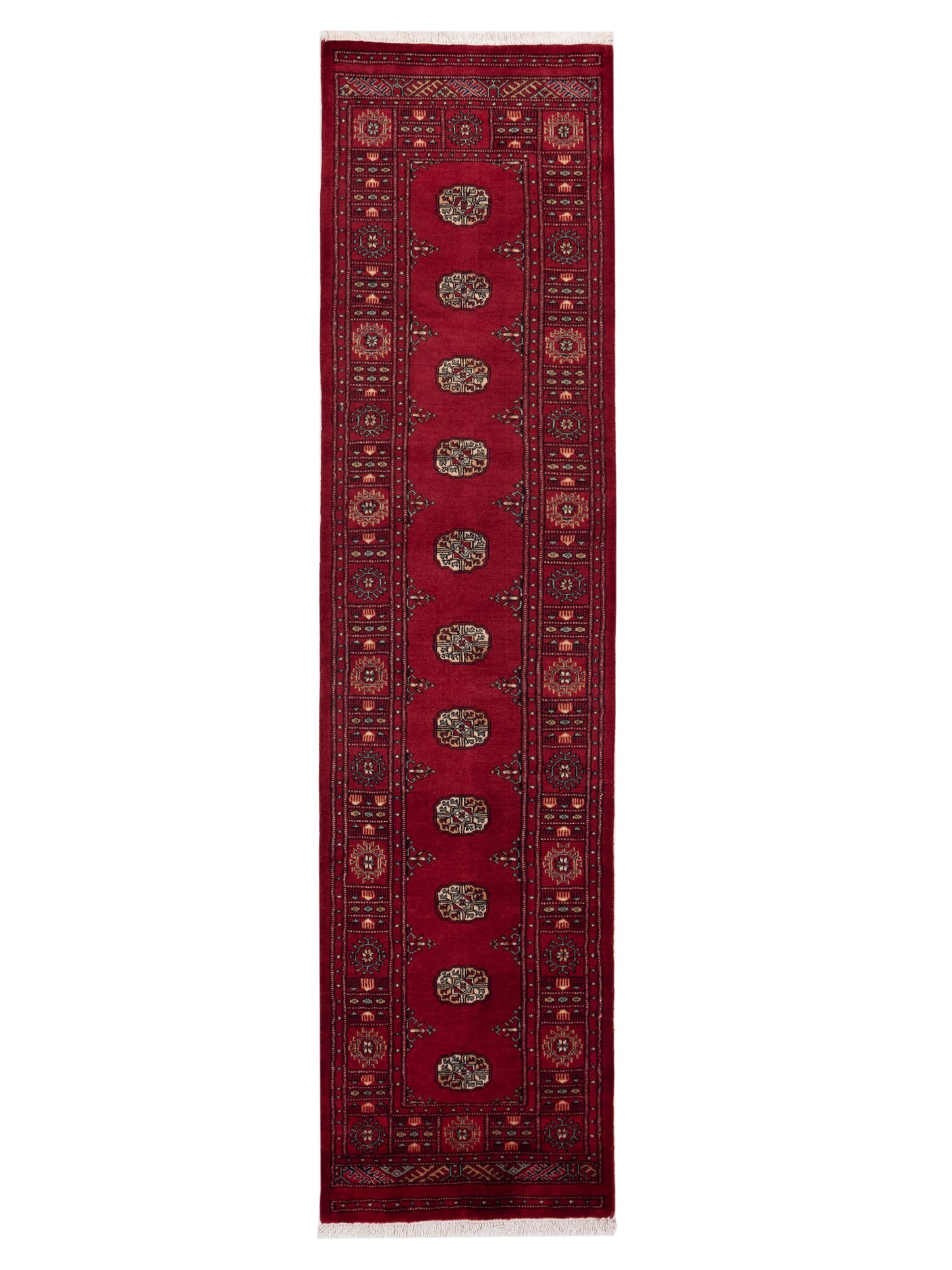 Nomad Bokhara  Red Red Traditional
