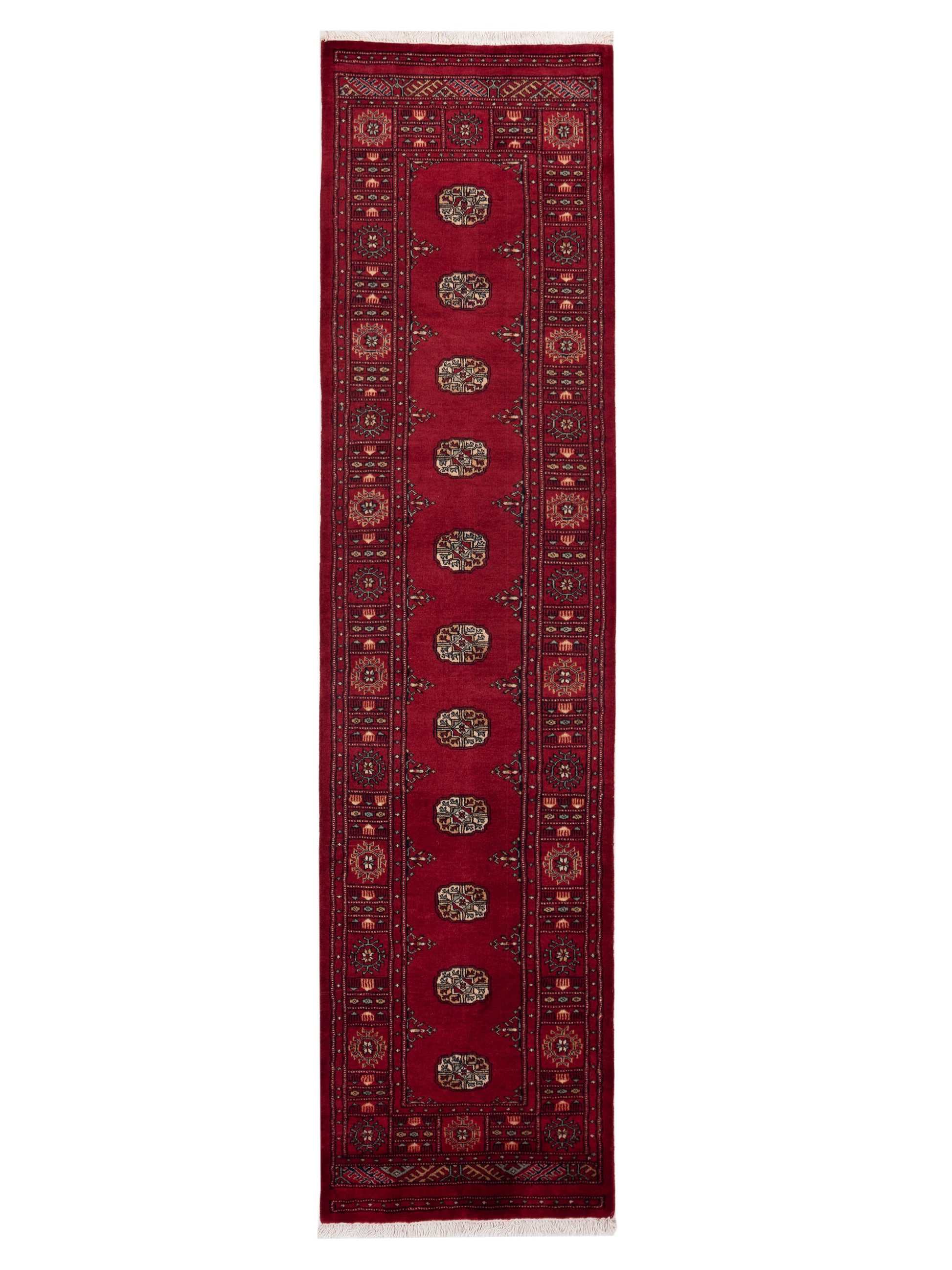 Nomad Bokhara  Red Red Traditional