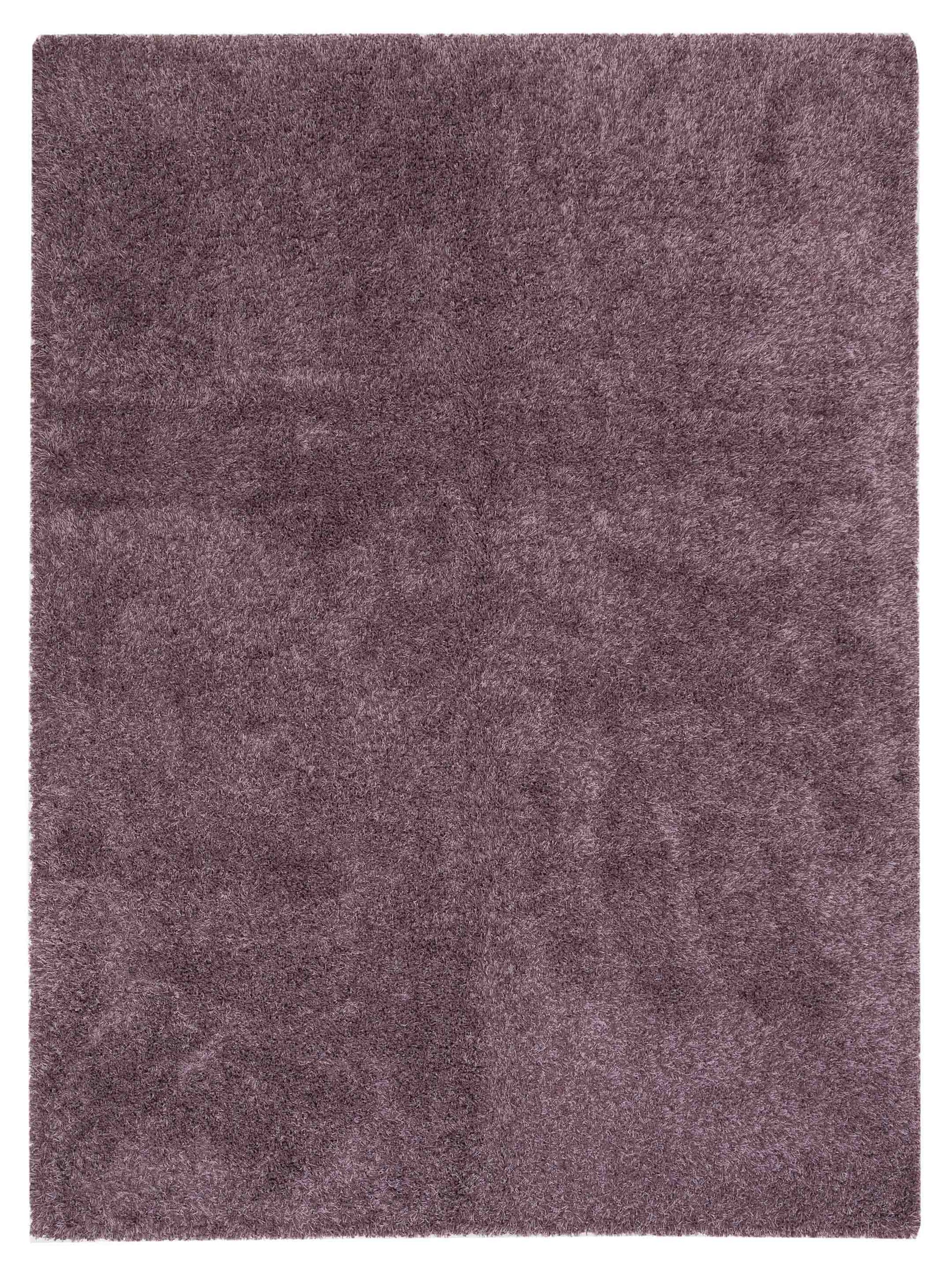 Bergamo Shaggy  Purple  Contemporary