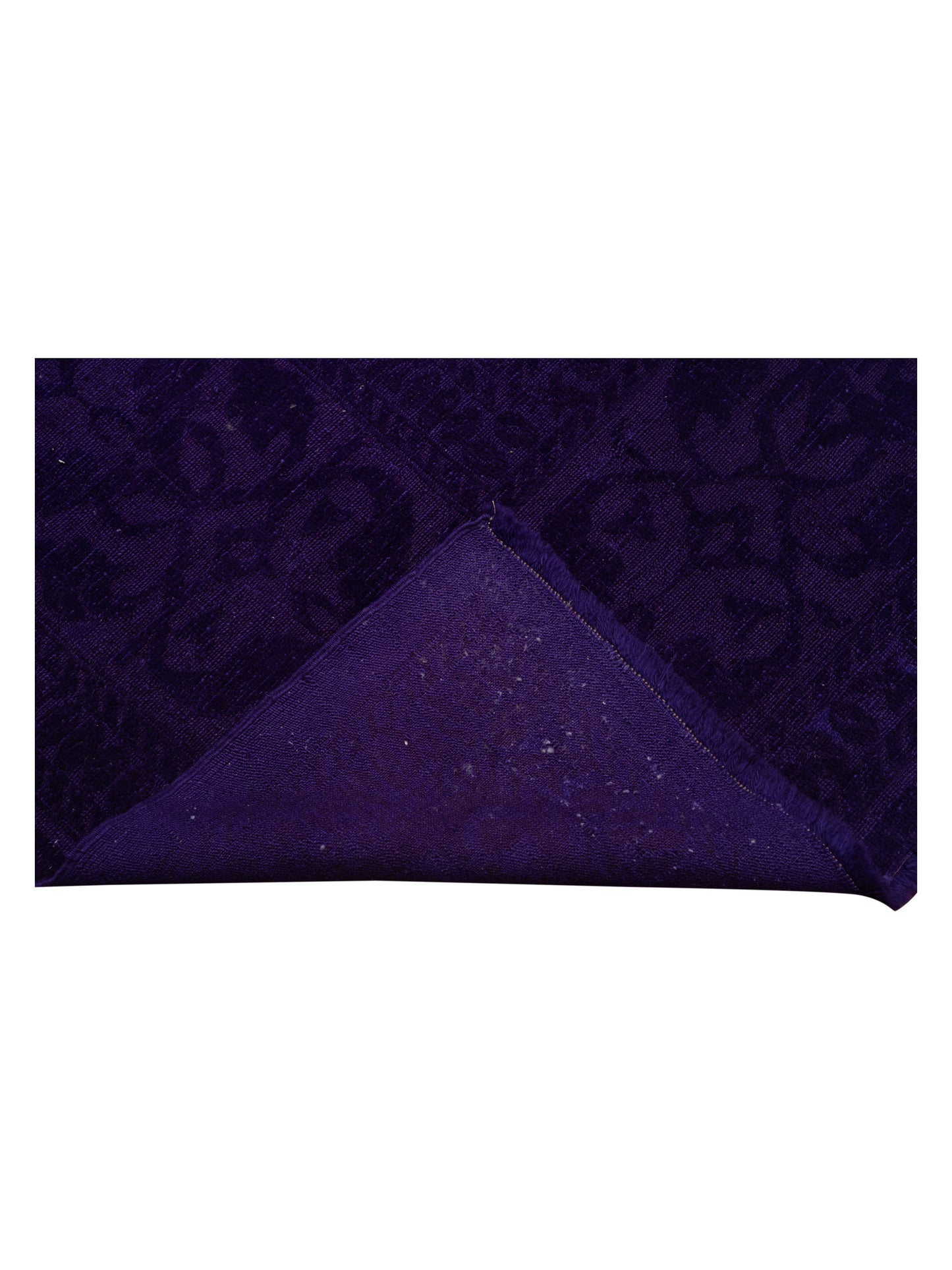 Color Bouquet 108872 Purple Purple 10.4x13.5 Hand Knotted Rug