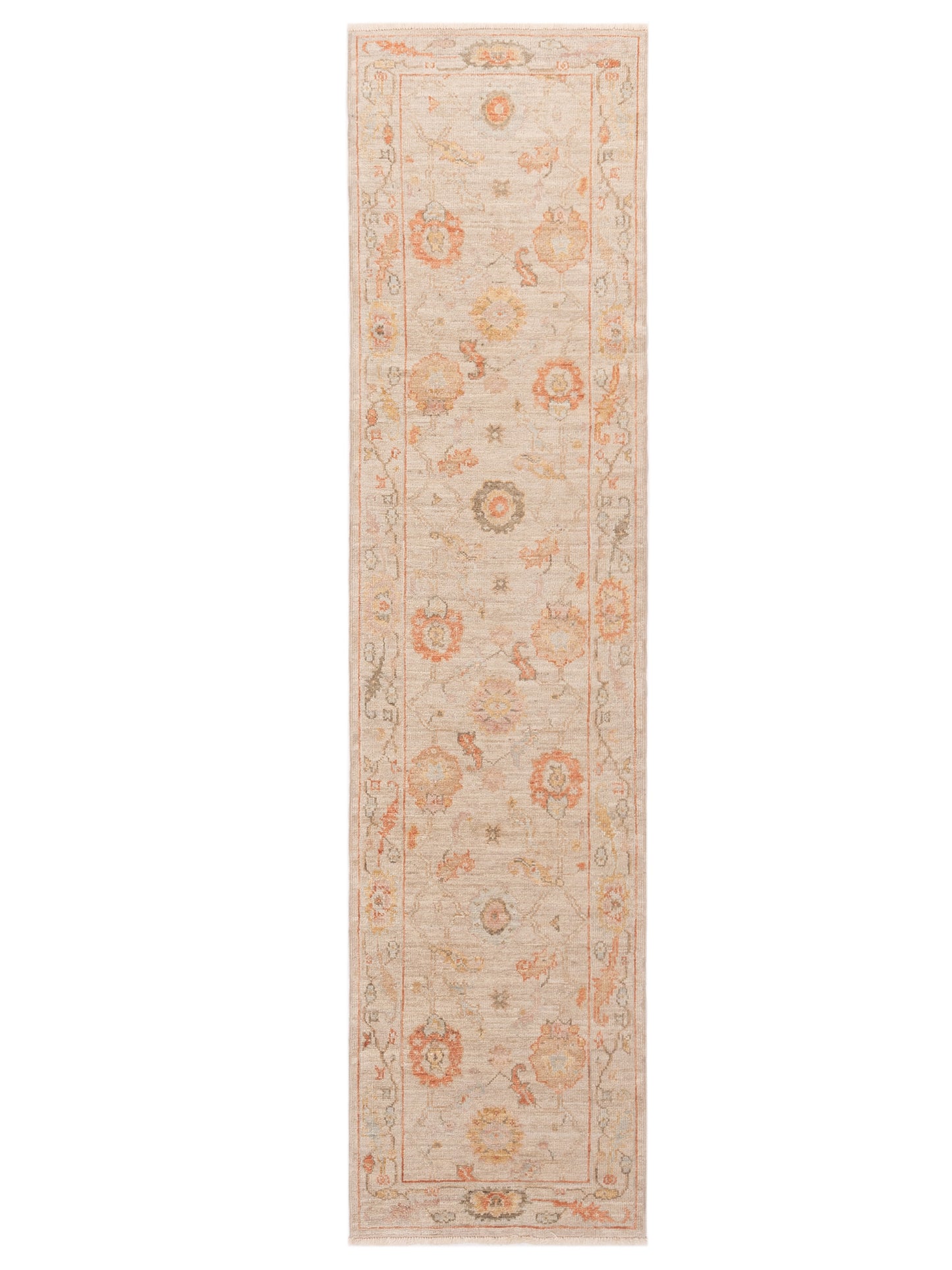 Anadol Angora Oushak  Ivory Ivory Traditional