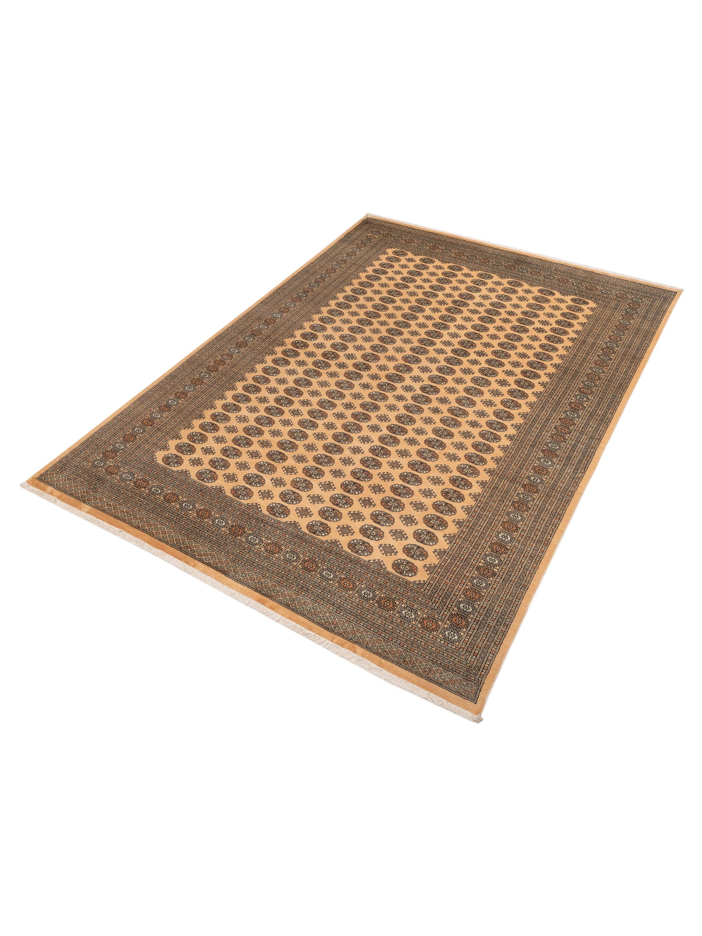 Bokhara 151457 Beige Beige 10x13.9 Hand Knotted Rug
