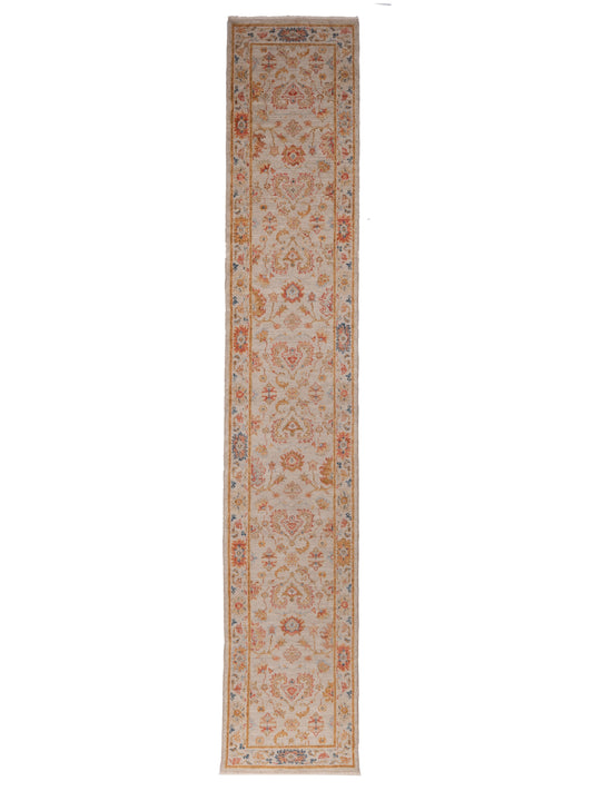 Anadol Angora Oushak  Ivory Ivory Traditional