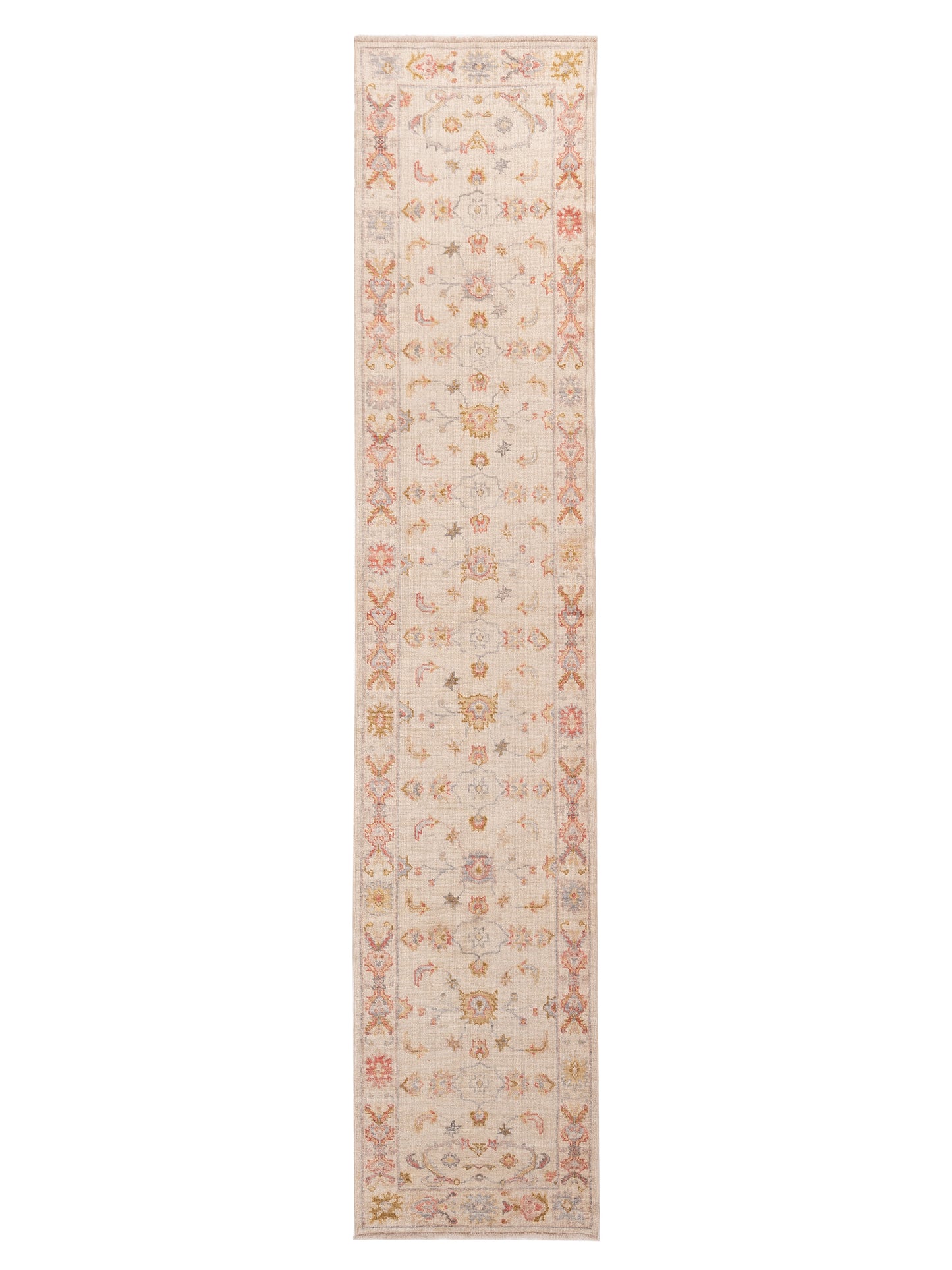 Anadol Angora Oushak  Ivory Ivory Traditional