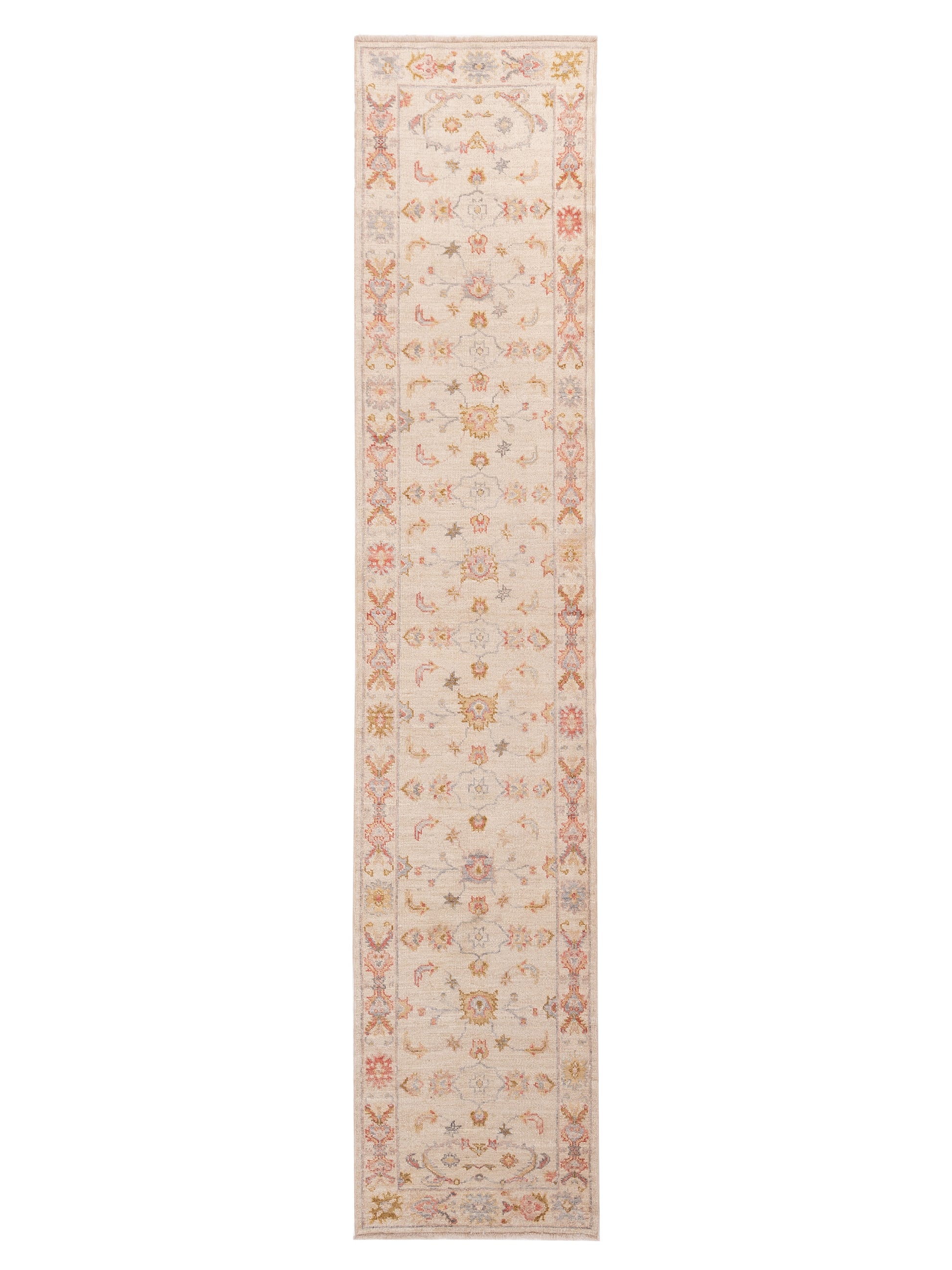 Anadol Angora Oushak  Ivory Ivory Traditional