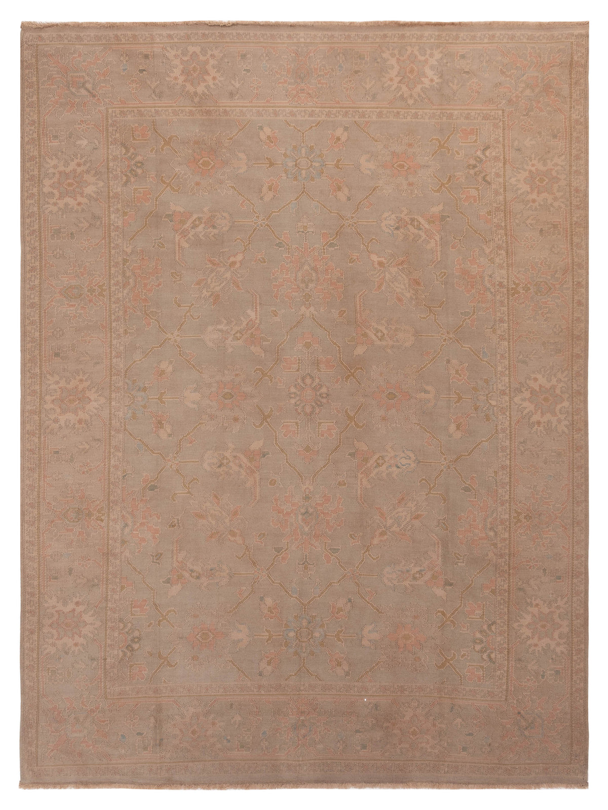 Pasha Transilvanian Kilim  Light Brown Light Brown Transitional
