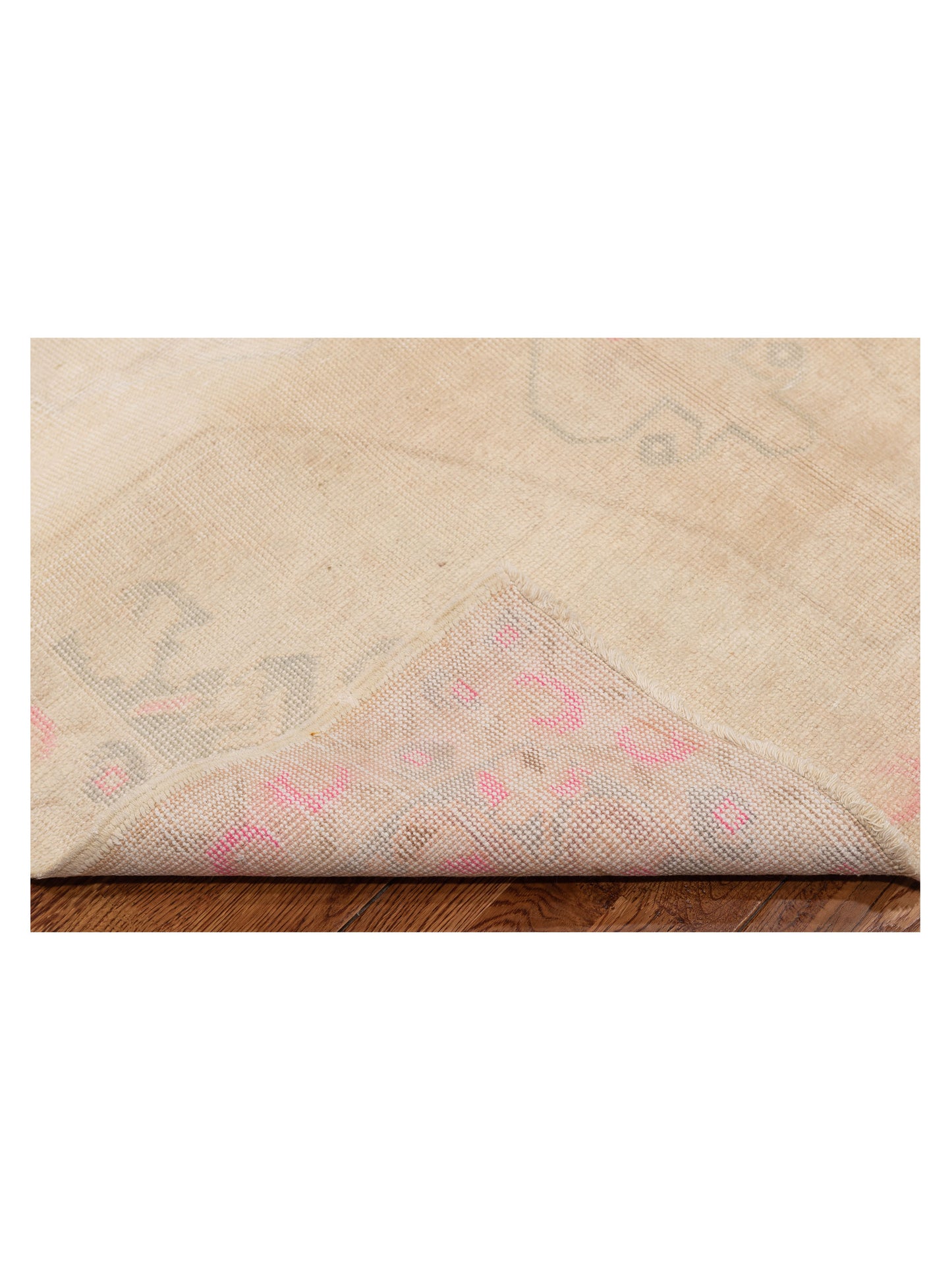 Old Anatolian 131273 Beige Green 4.6x7.2 Hand Knotted Rug