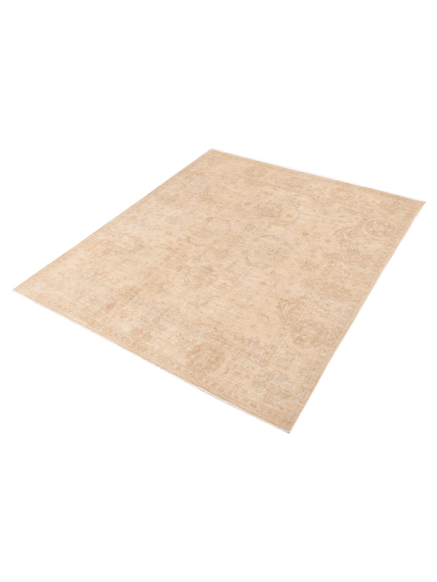 Sultan 119997 Ivory Ivory 8.2x9.6 Hand Knotted Rug