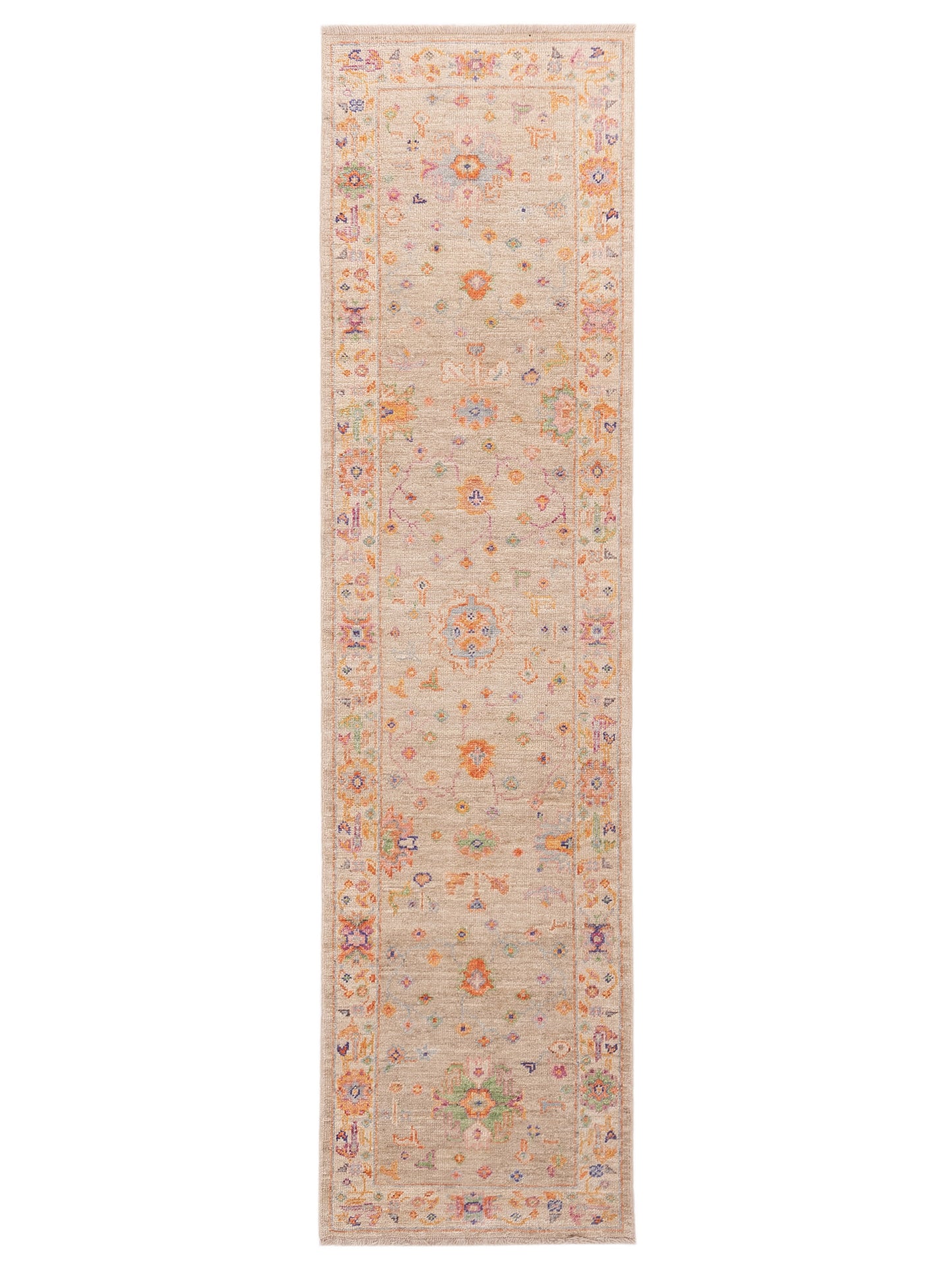 Anadol Angora Oushak  Ivory Ivory Traditional