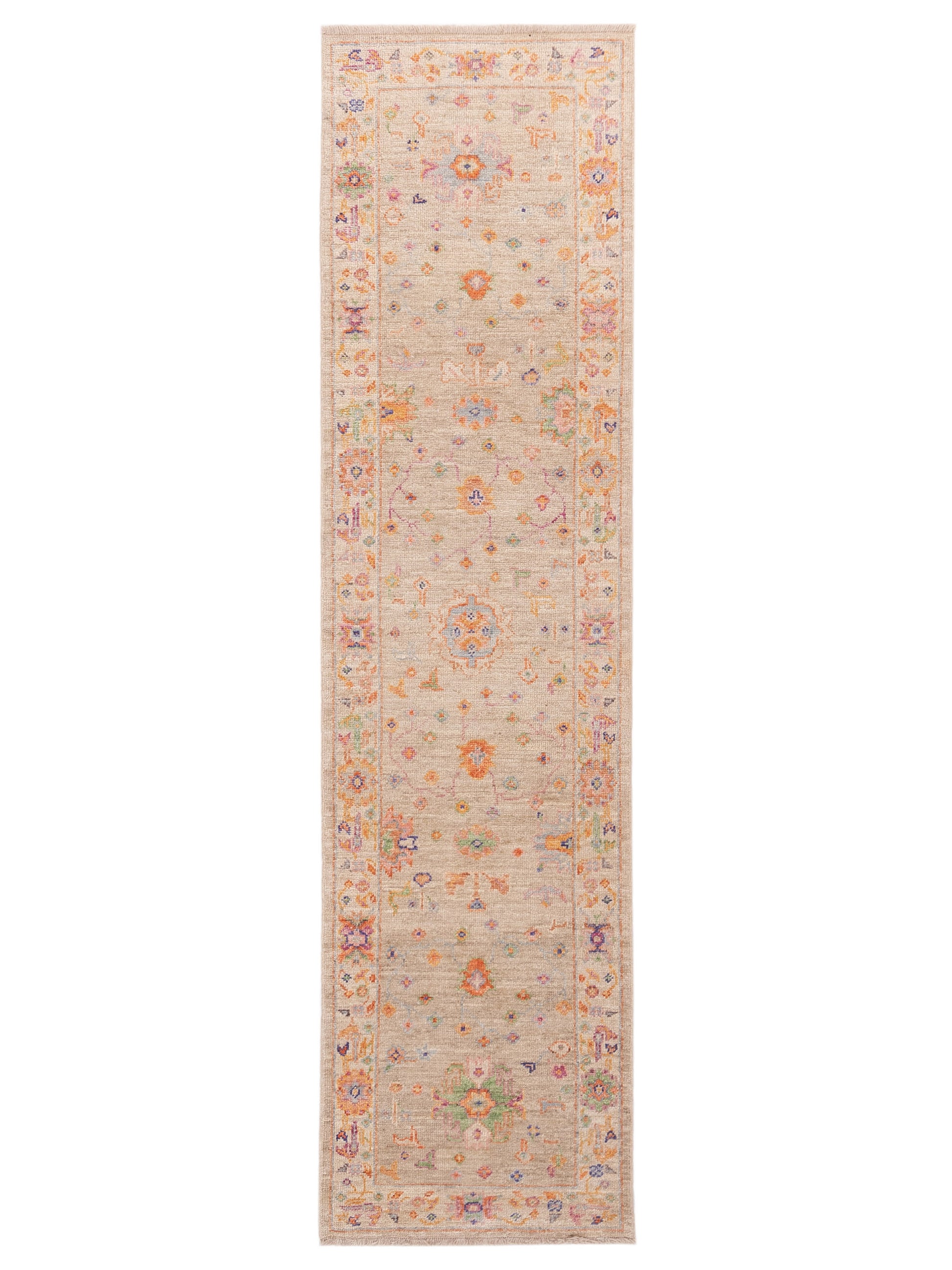 Anadol Angora Oushak  Ivory Ivory Traditional