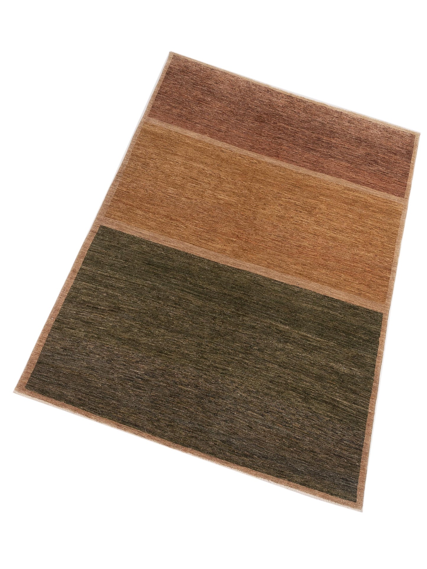 Gabbeh 95845 Green 5.7x8.1 Hand Knotted Rug