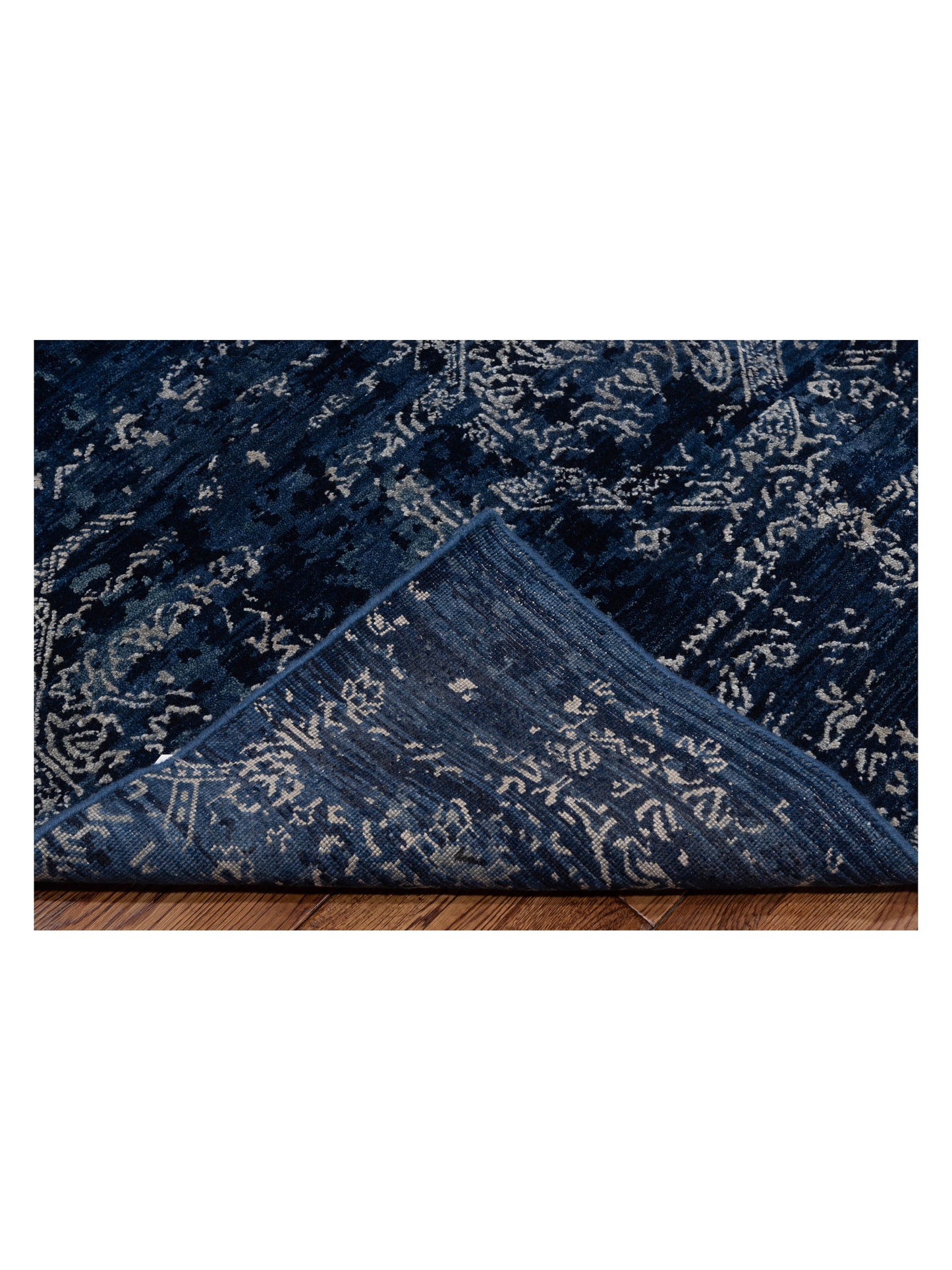 Tibetino 142706 Navy 8x9.11 Hand Knotted Rug