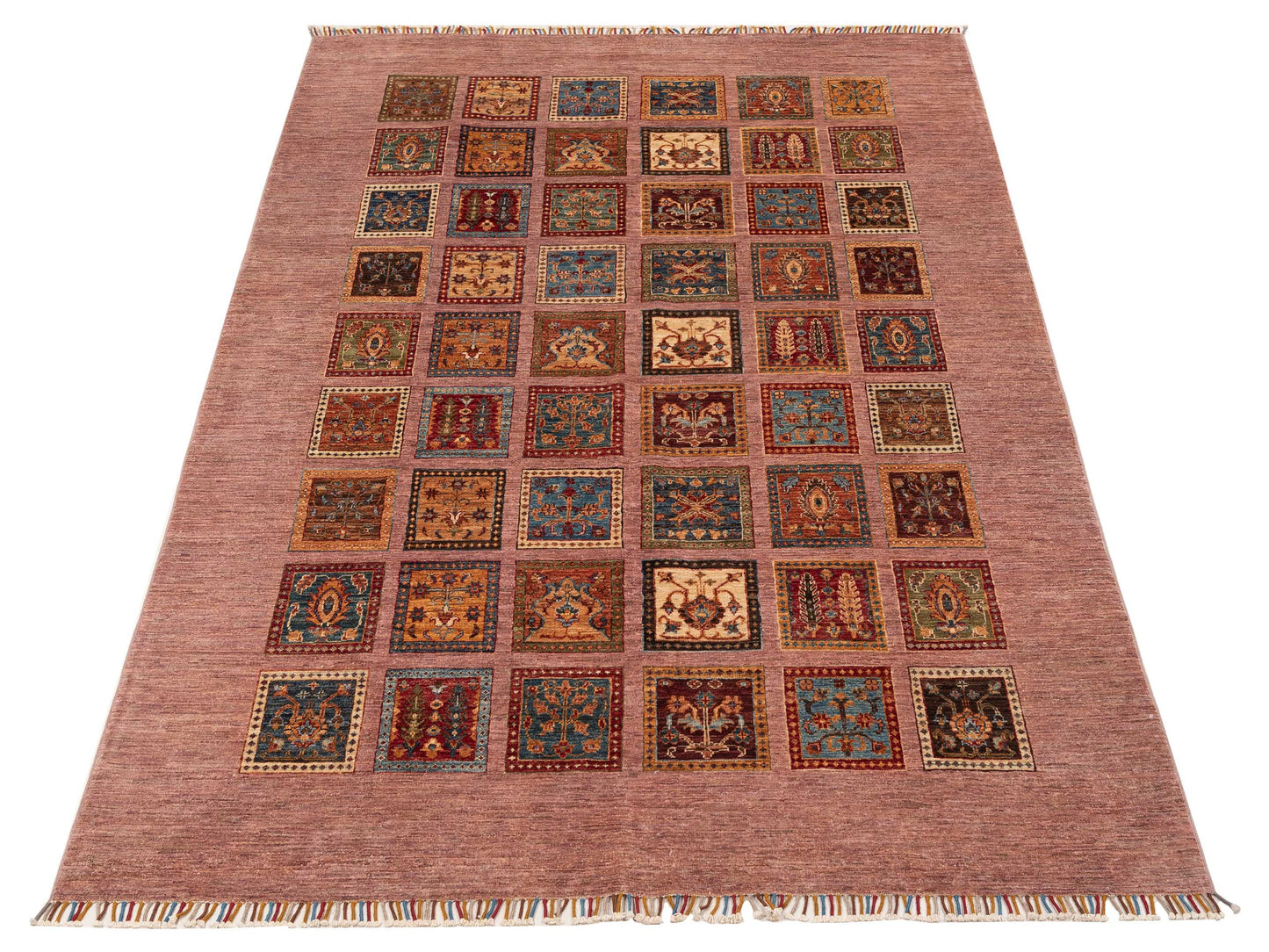 Khorjin 151959 Multi Multi 6.6x9.8 Hand Knotted Rug