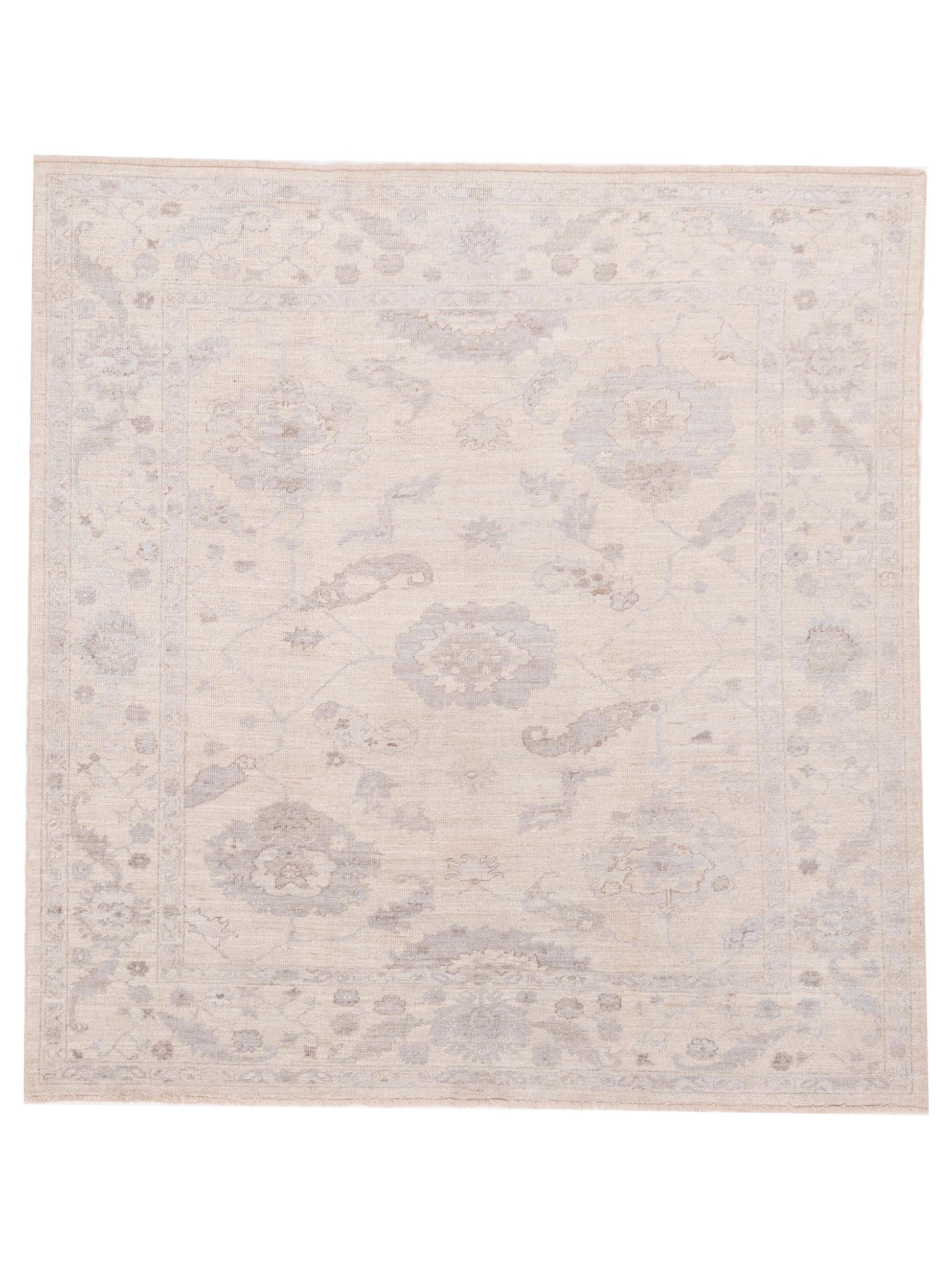 Anadol Angora Oushak  Ivory Ivory Traditional