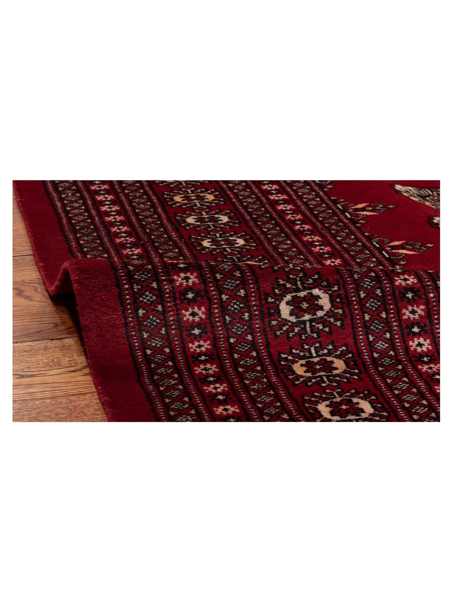 Bokhara 151417 Red Red 8.2x11 Hand Knotted Rug