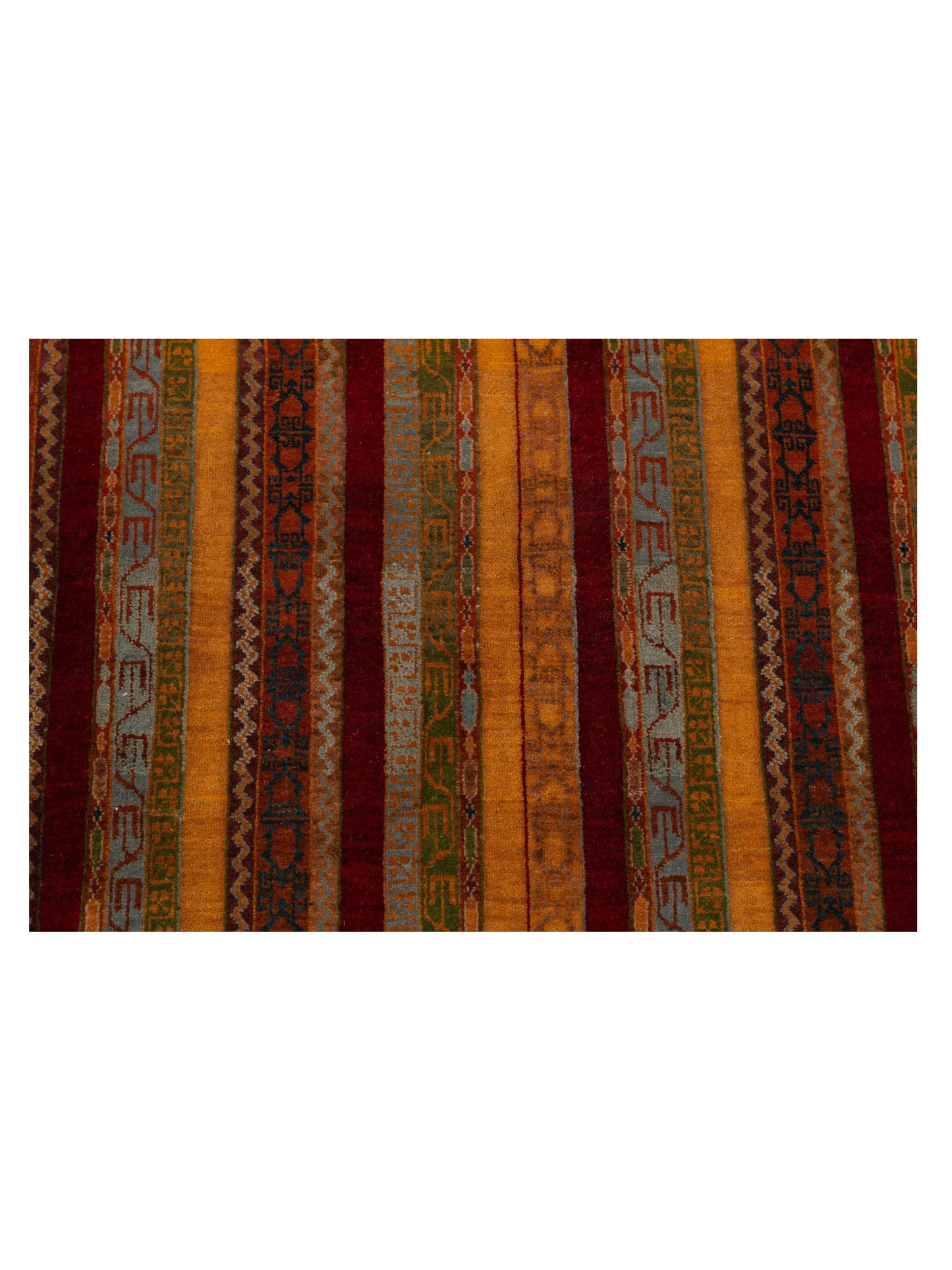 Shawl 112848 Multi 6.6x9.7 Hand Knotted Rug