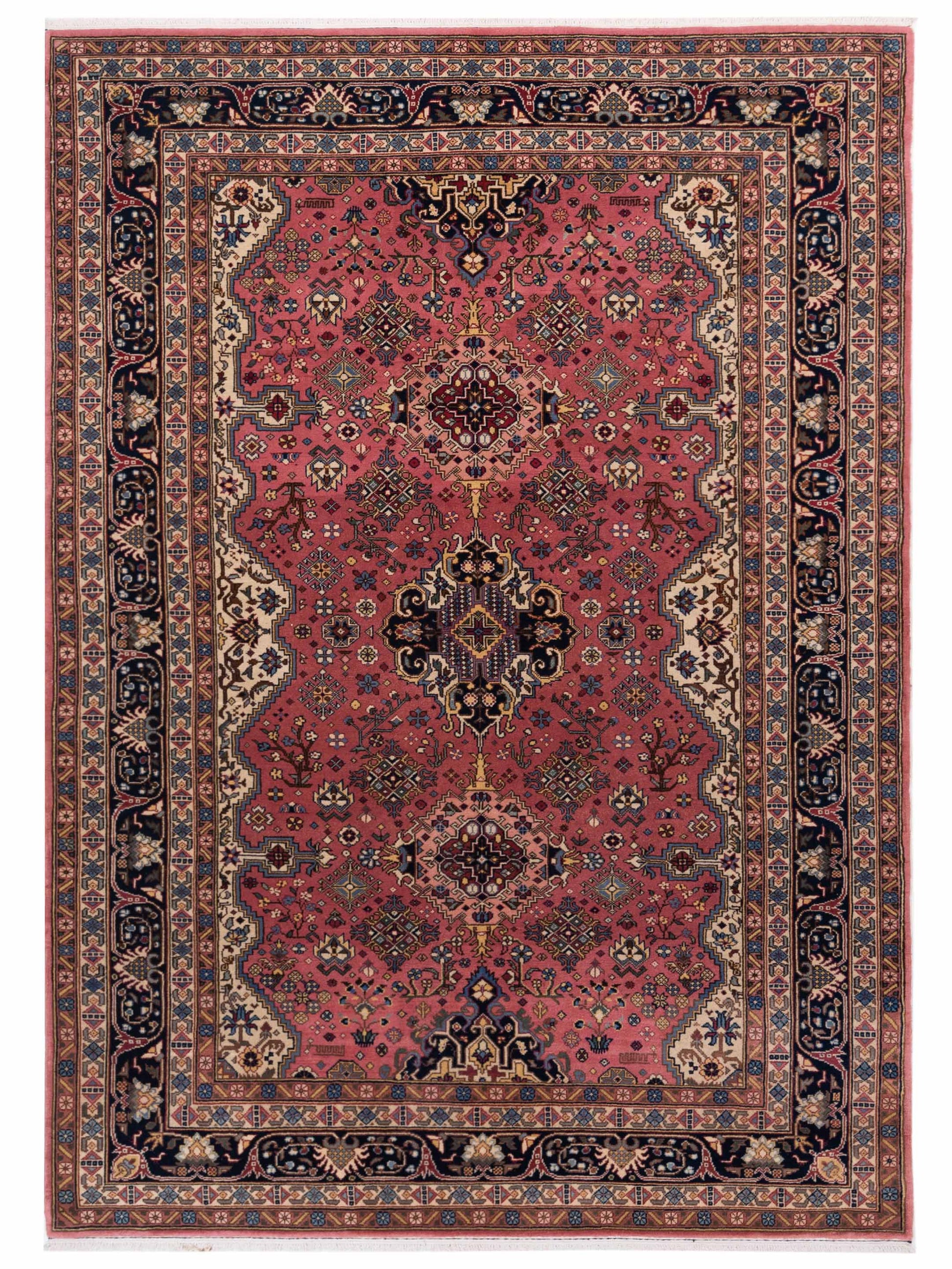 Rajpur Crown  Pink Navy Traditional