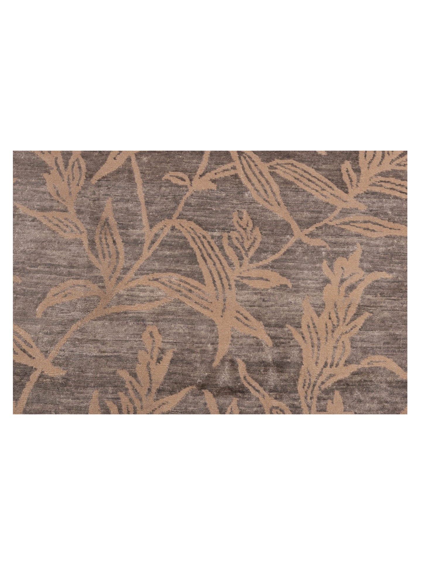 Tibetino 119736 Gray 6.1x8.10 Hand Knotted Rug