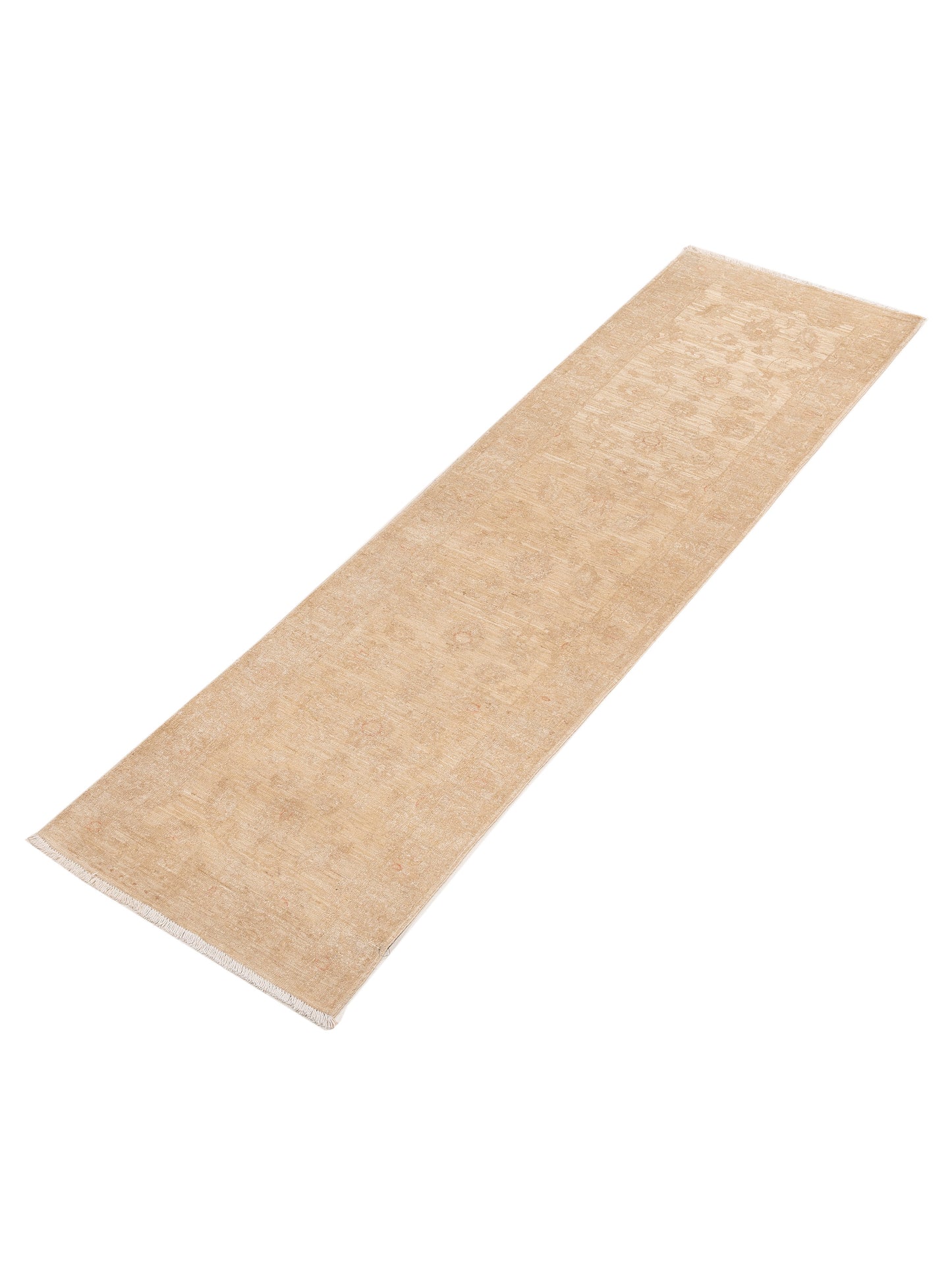Sultan 153664 Silver Ivory 2.7x9.4 Hand Knotted Rug