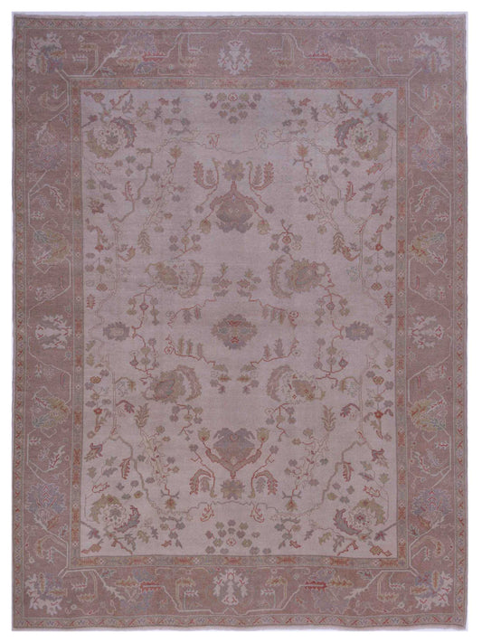Pasha Anadol Oushak  Ivory Light Brown Transitional
