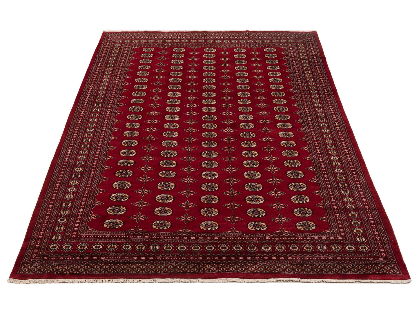 Bokhara 151417 Red Red 8.2x11 Hand Knotted Rug