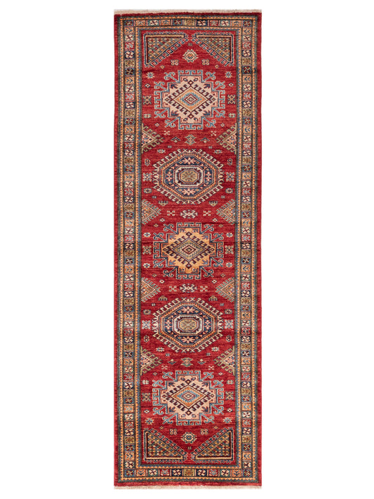 Nomad Kazak  Red Multi Tribal