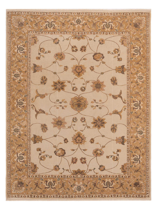 Pasha Antique Loom  Ivory Gold Traditional