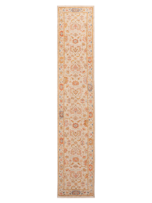 Anadol Angora Oushak  Ivory Ivory Traditional