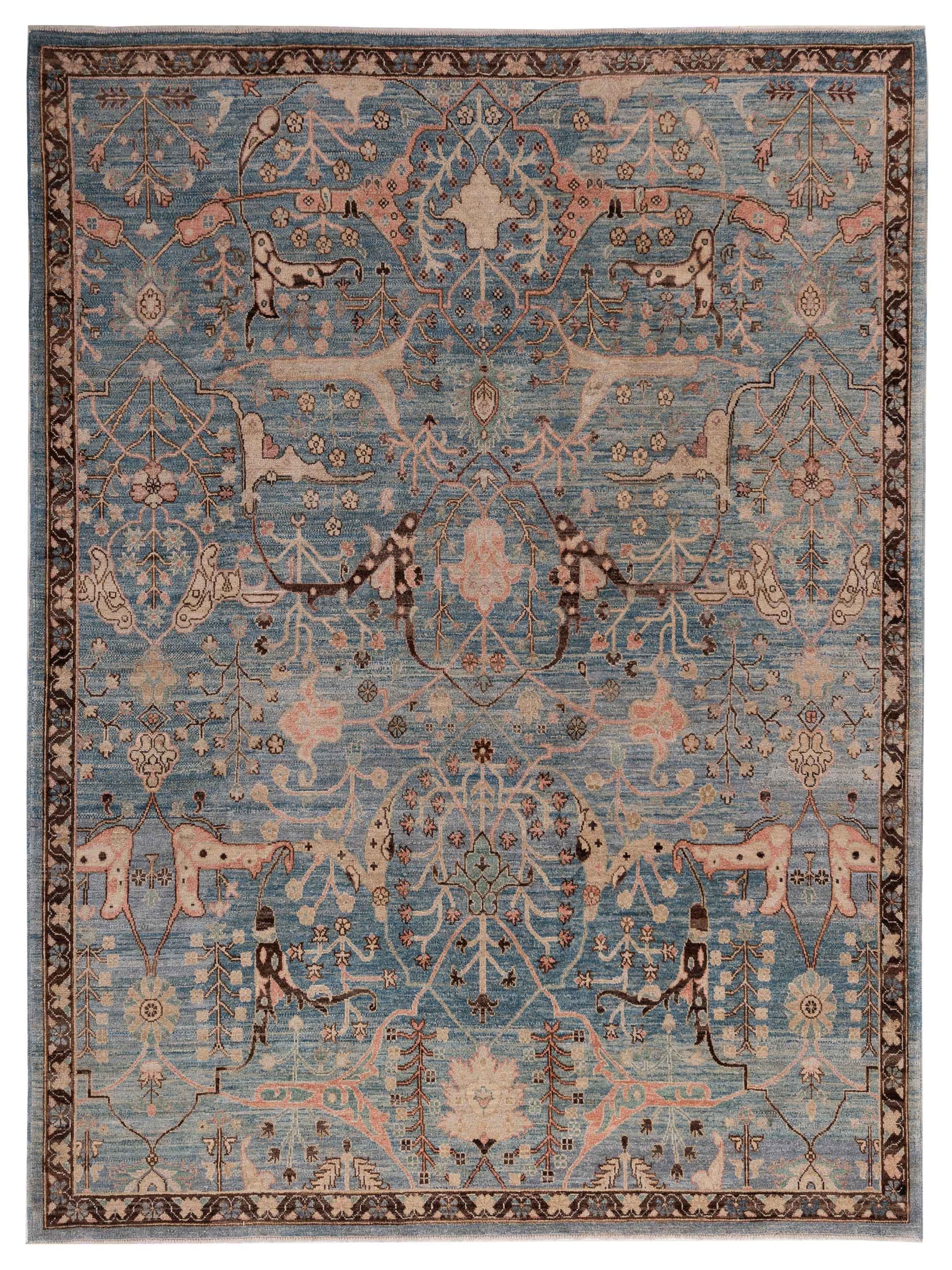 Pasha Anadol Oushak  Blue Blue Traditional