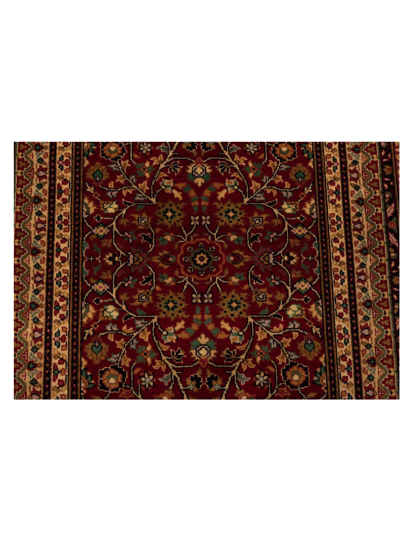 Sivas 129481 Red Ivory 4x6.1 Hand Knotted Rug