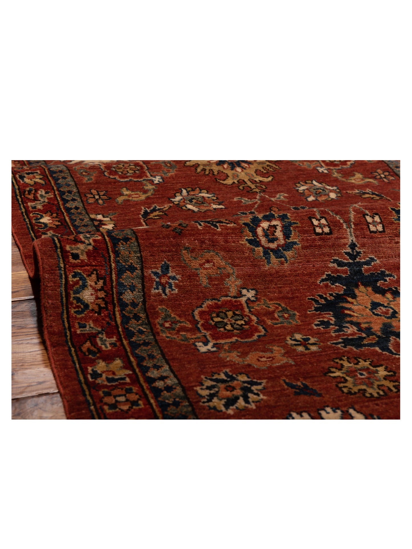 Akcha 121882 Red Red 2.9x9.11 Hand Knotted Rug