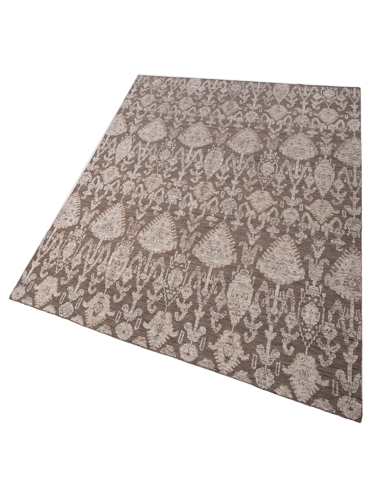 Himalayan 125873 Brown 10.3x13.10 Hand Knotted Rug