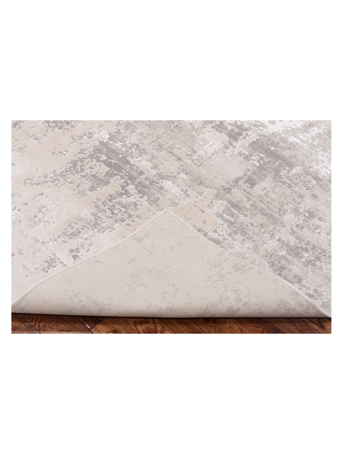 Palermo 130402 Silver Silver 6.7x9.6 Machine Made Rug