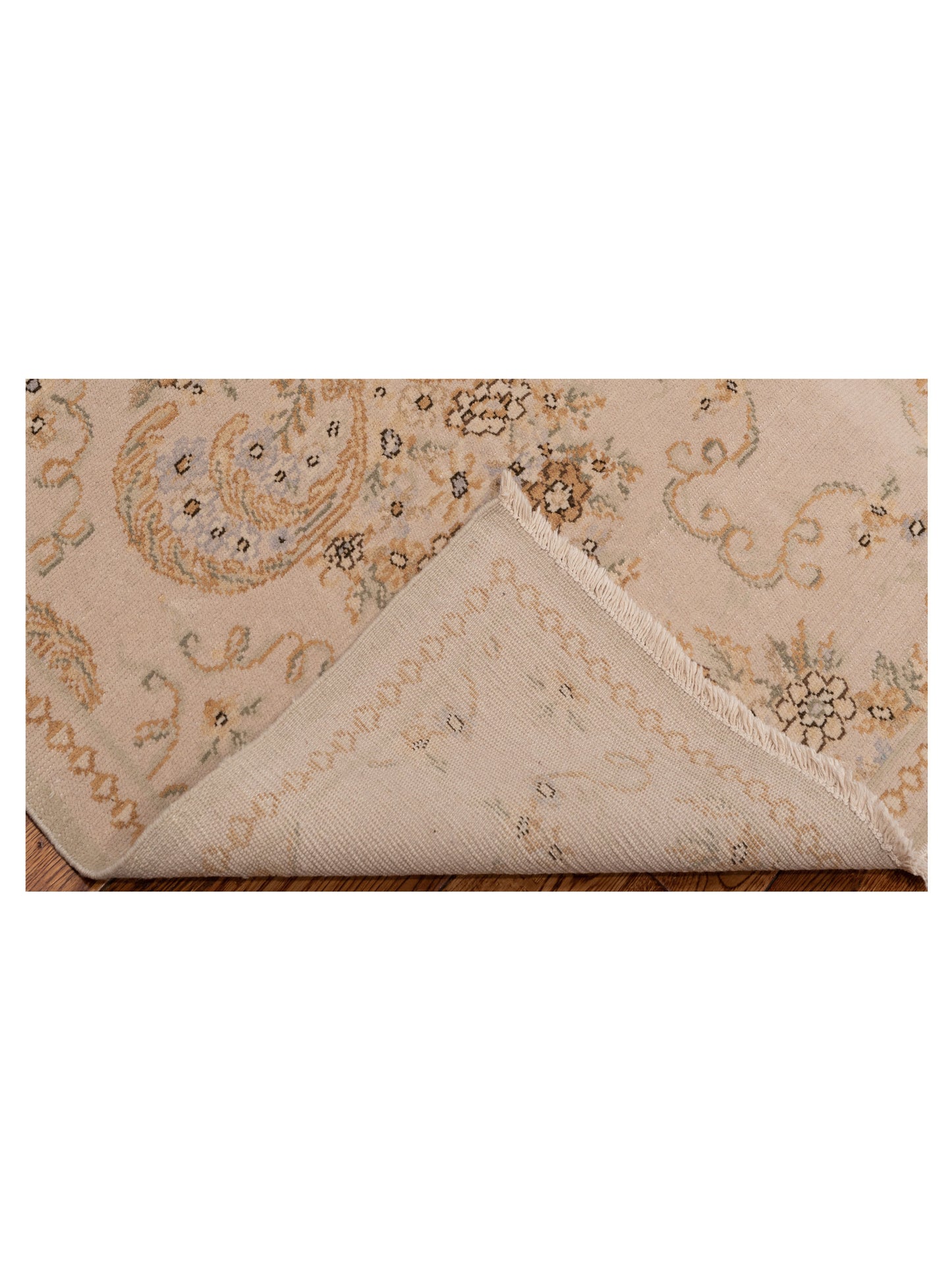 Bouquet 107524 Beige 3x5.11 Hand Knotted Rug