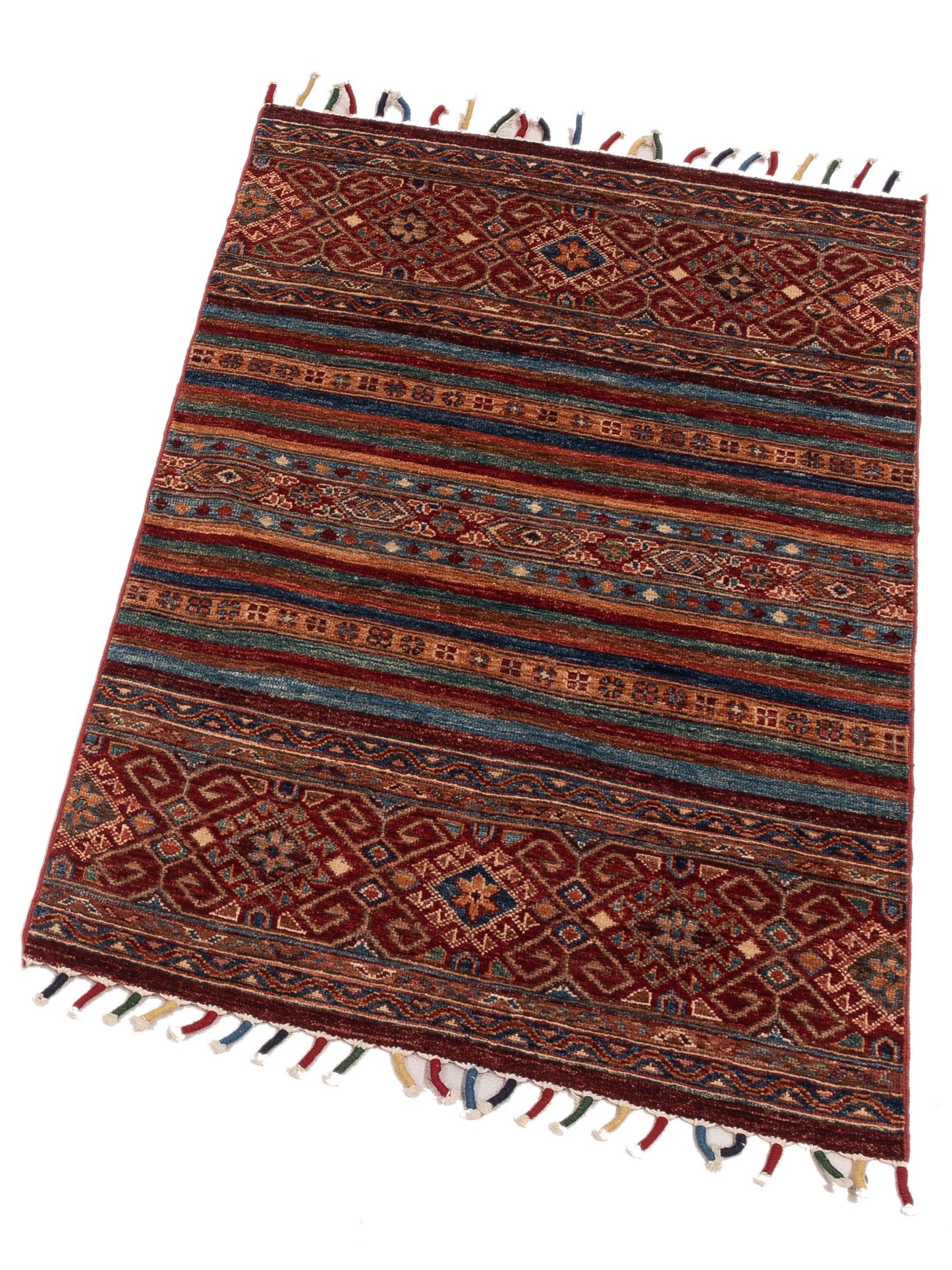 Khorjin 148993 Multi Multi 2.8x4.2 Hand Knotted Rug