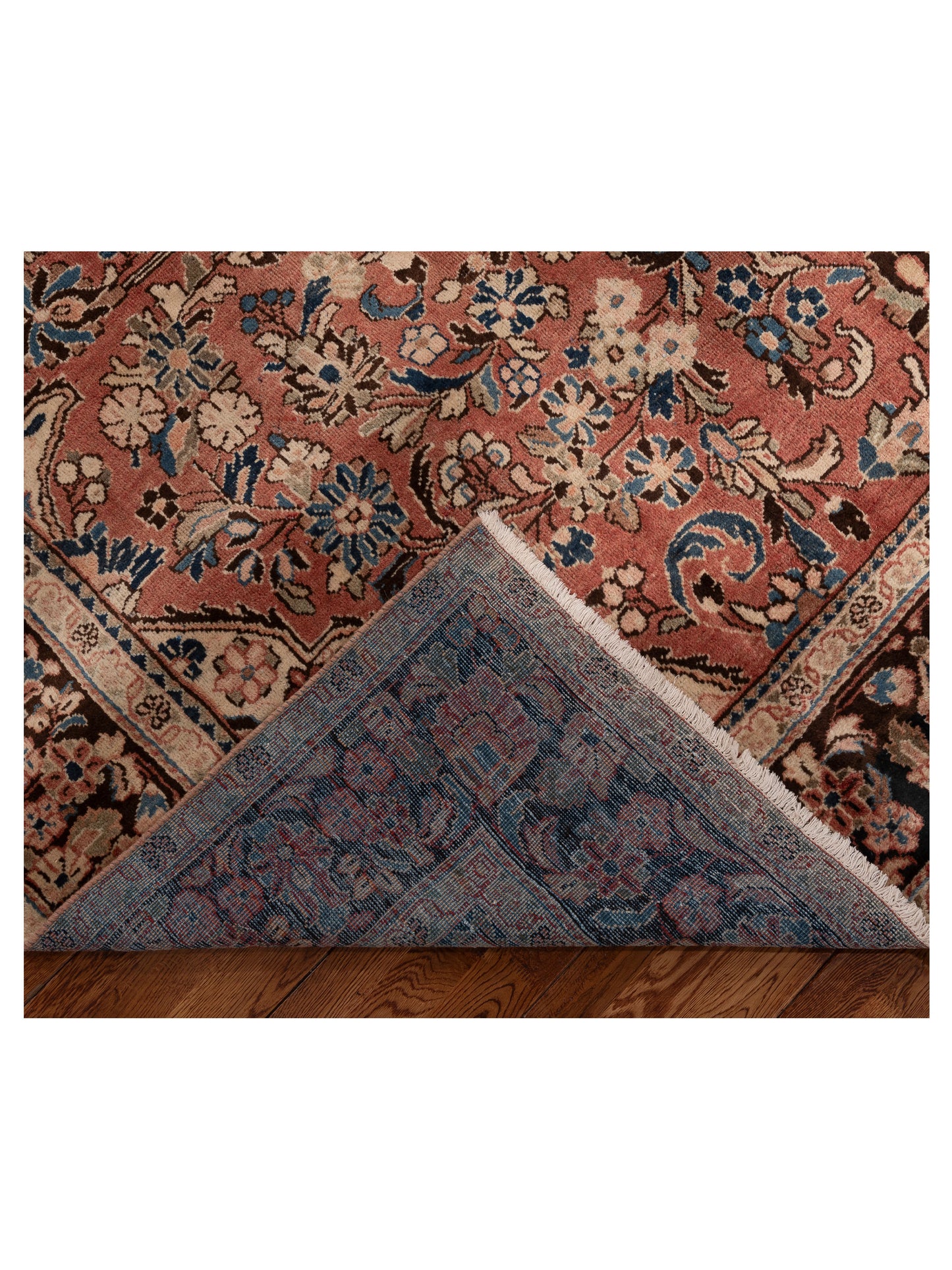 Persian 153650 Rust Brown 8.9x11.10 Hand Knotted Rug