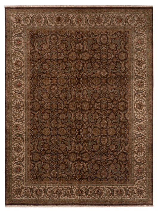 Rajpur Crown  Brown Ivory Transitional