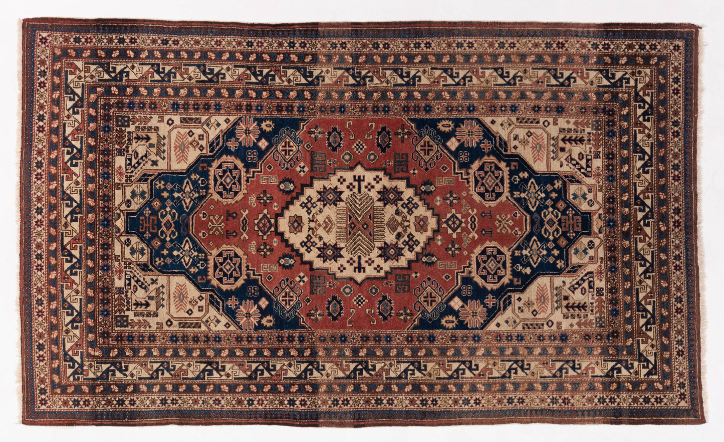 Pasha Old Anatolian  Rust Brown Traditional
