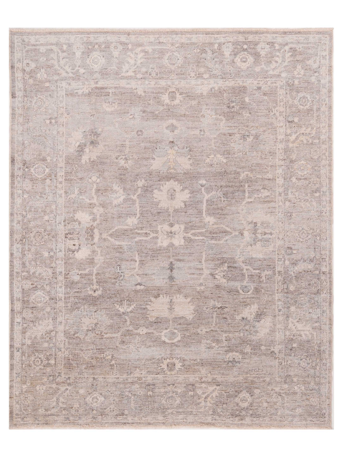 Anadol Angora Oushak  Gray Gray Traditional