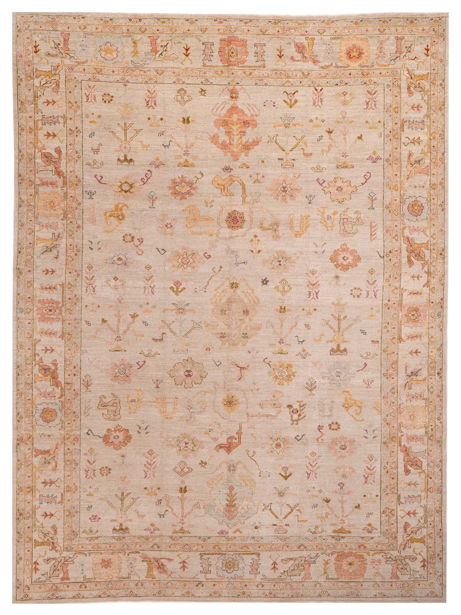 Anadol Angora Oushak  Beige Beige Traditional