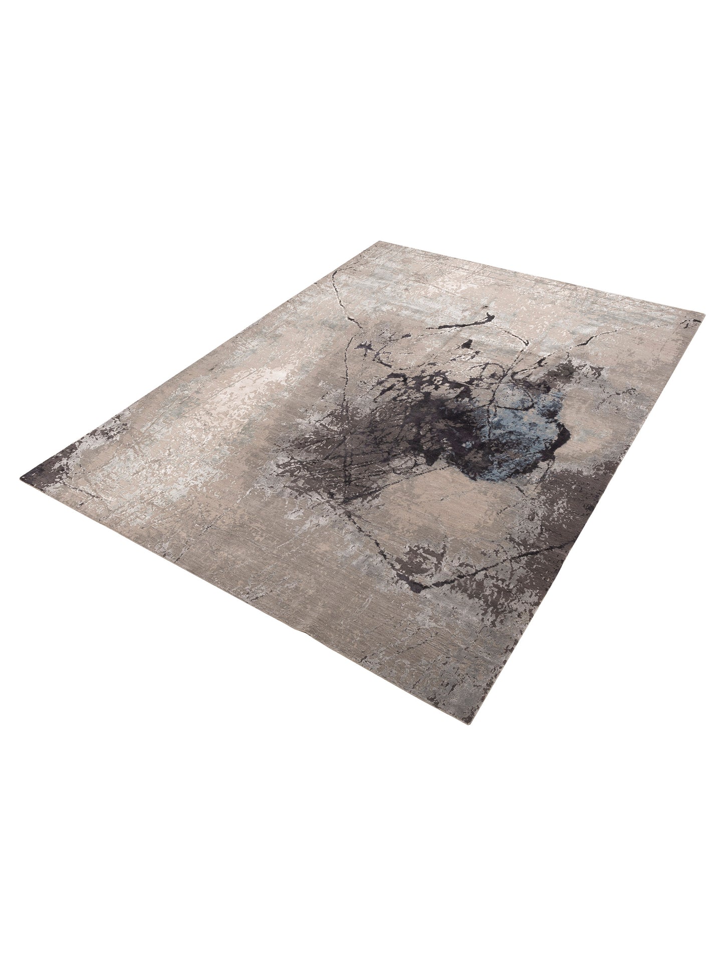 Tibetino 154828 Gray Gray 9x11.11 Hand Knotted Rug
