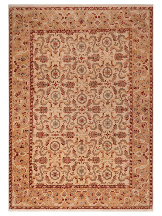 Pasha Antique Loom  Ivory Gold Transitional