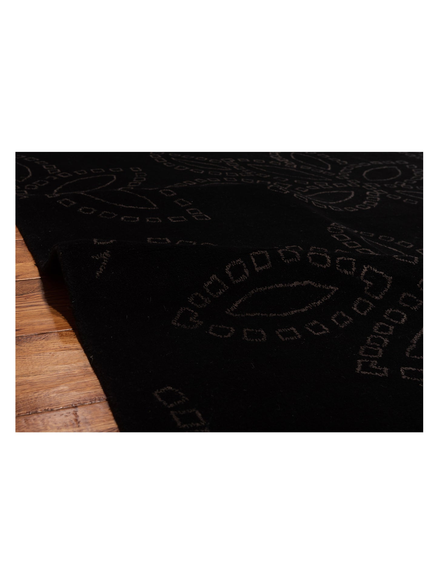 Himalayan 109800 Black 9x12 Hand Knotted Rug