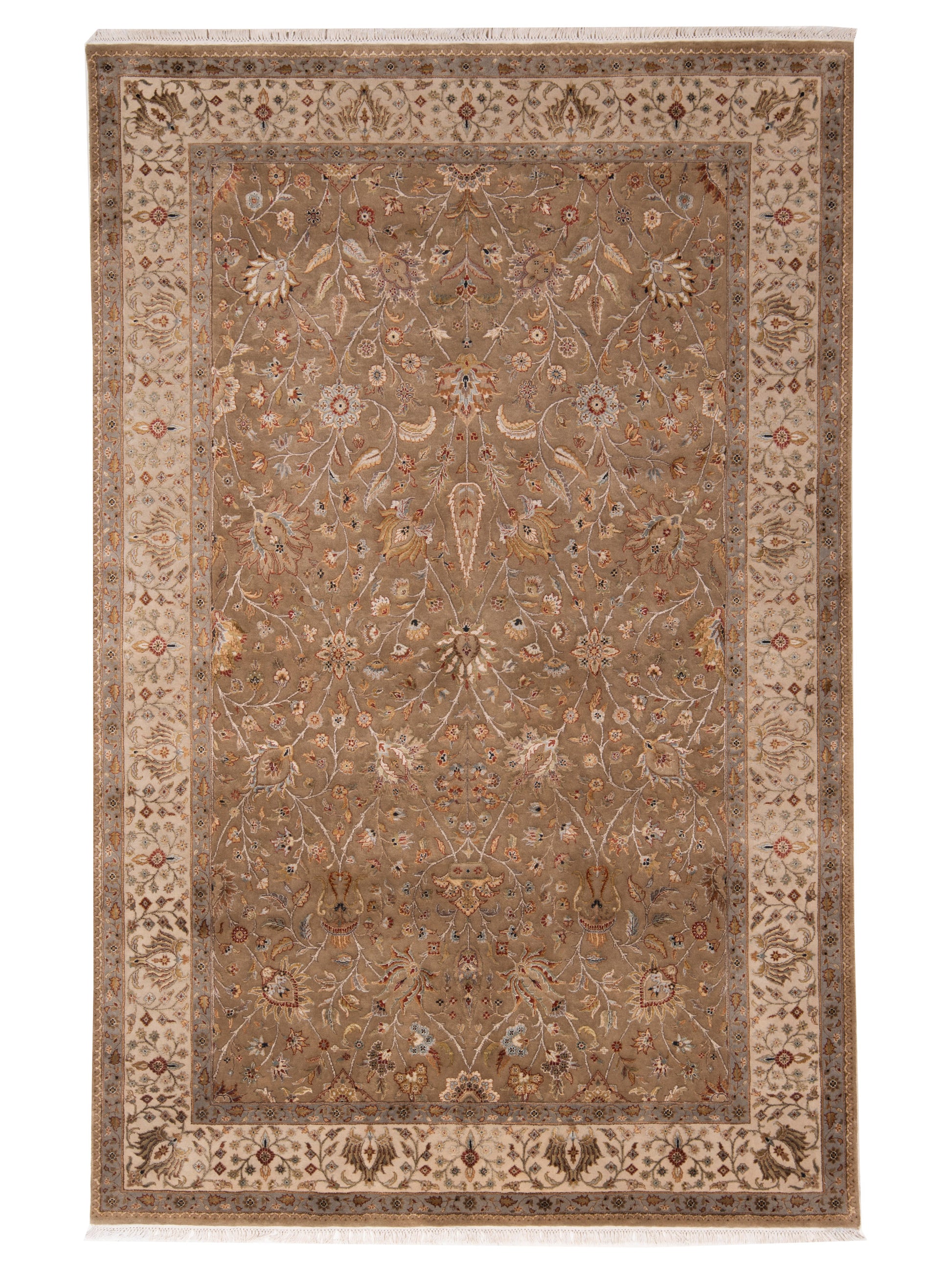 Rajpur Imperial Silk  Brown Beige Traditional
