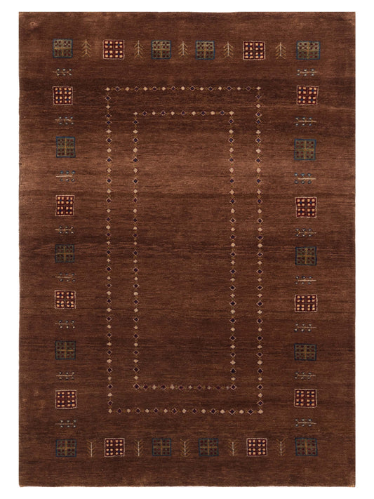 Rajpur Gabbeh  Brown  Contemporary