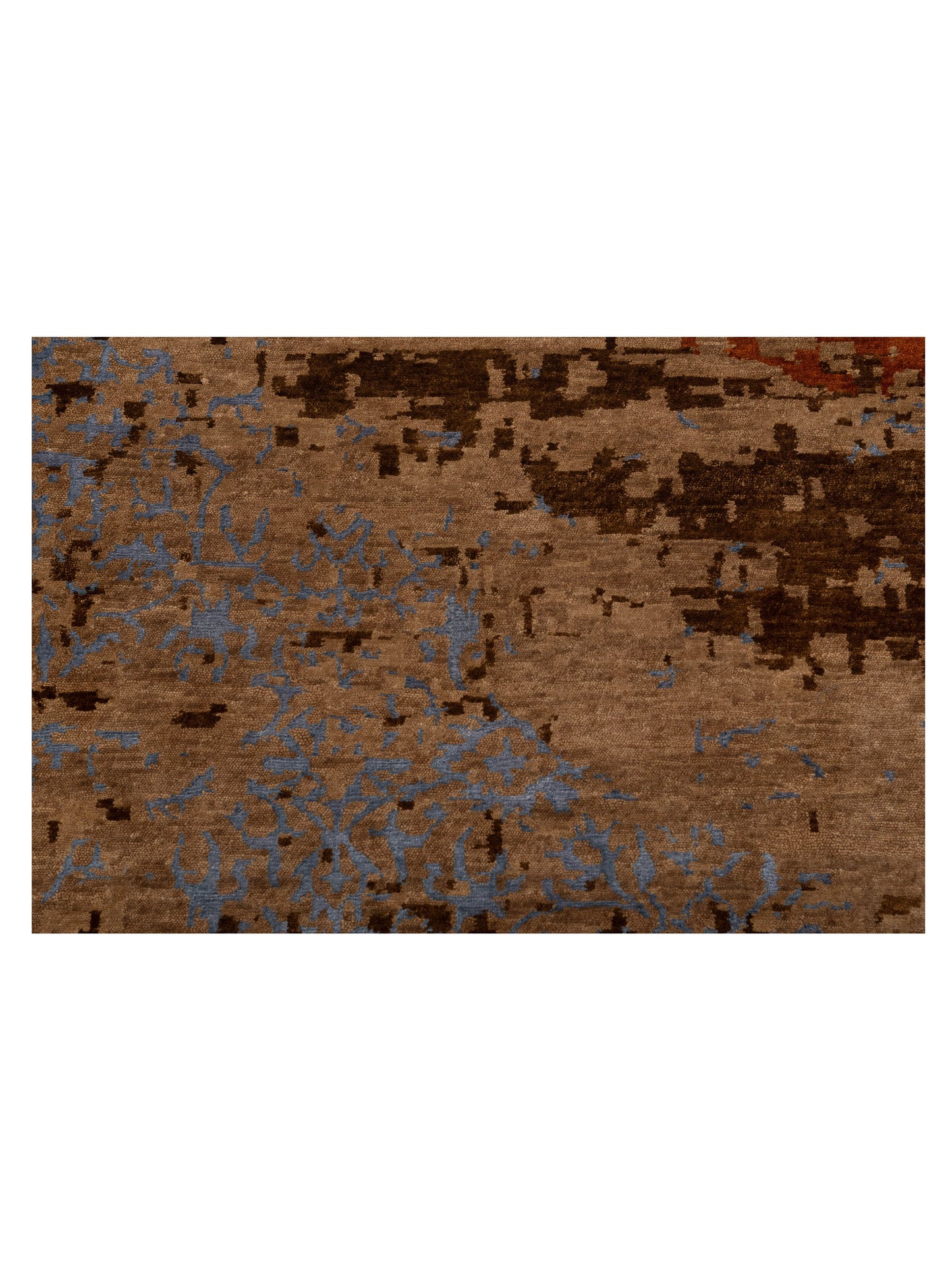 Tibetino 124311 Brown 10.3x13.6 Hand Knotted Rug