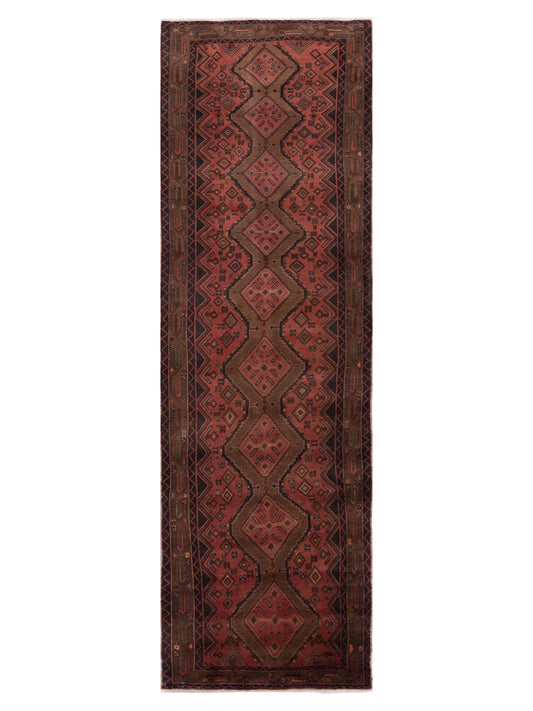Pasha Persian  Rust Brown Traditional