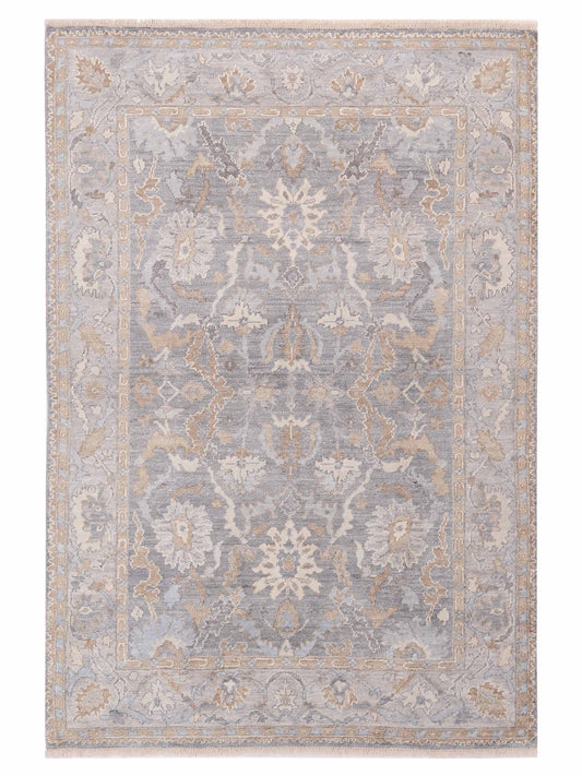 Siena Tibetino  Gray Silver Contemporary