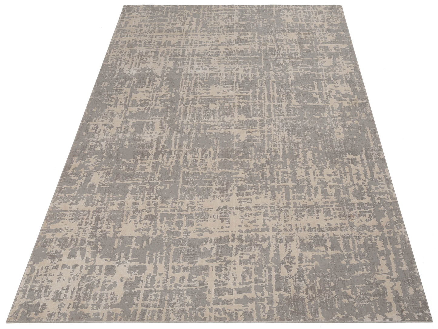Palermo 130399 Silver Ivory 8.6x11.6 Machine Made Rug